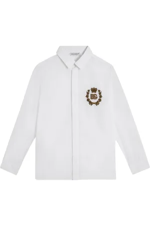 Dolce & Gabbana Logo-embroidered shirt