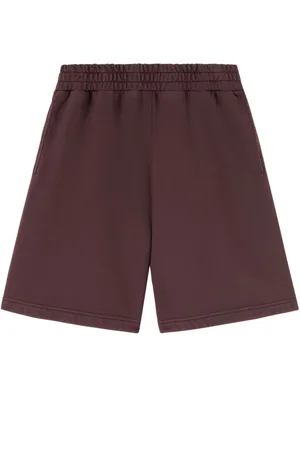 Palm Angels Logo-print cotton track shorts