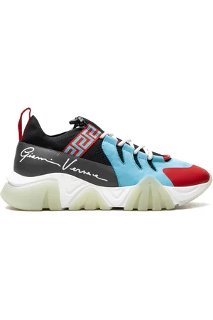 VERSACE Squalo "Light /Red" sneakers