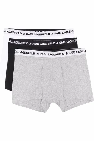 Karl Lagerfeld Logo-waistband boxers (pack of three)