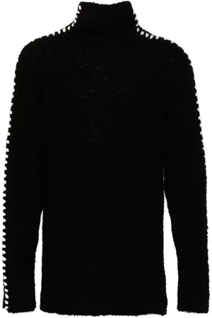 THOM KROM Whipstitch-detailing sweater