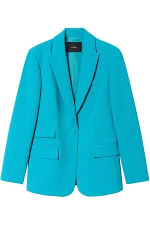 Twin-Set Cady-texture blazer