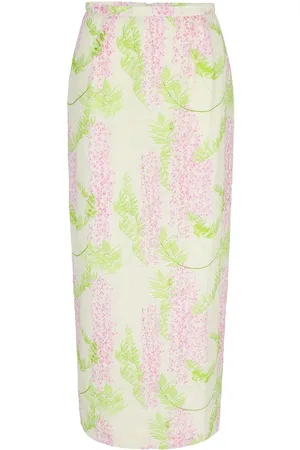 Bernadette Norma floral-print skirt