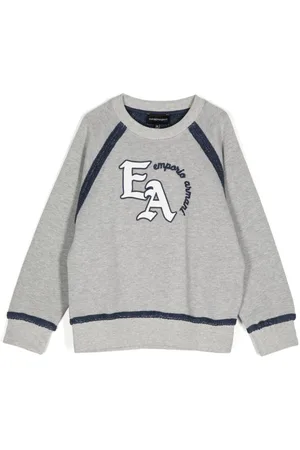 Emporio Armani Logo-patch sweatshirt