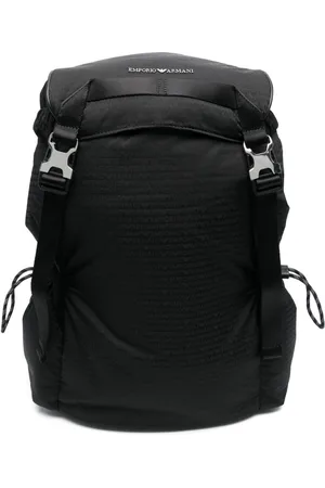 Emporio Armani Logo-jacquard backpack