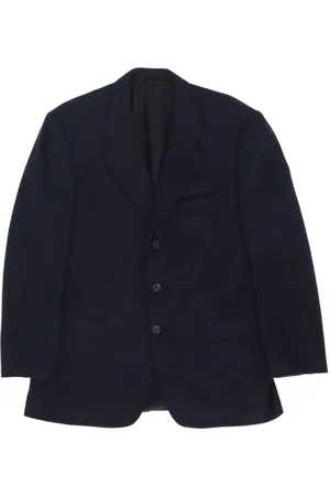 Burberry 2000s notched blazer