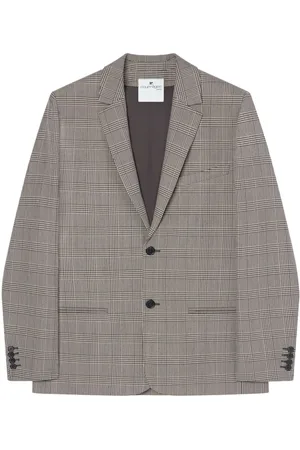 Courrèges Prince of Wales-patterned blazer