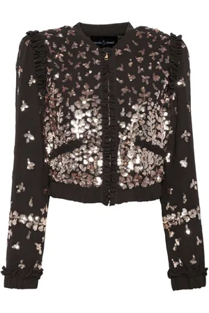 Needle & Thread Fern bomber jacket