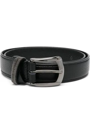 PESERICO SIGN Punto Luce-trim leather belt