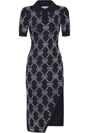 Philipp Plein Monogram polo dress