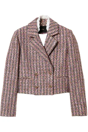 Twin-Set Bouclé lurex blazer