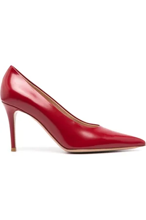 Gianvito Rossi 85mm leather pumps