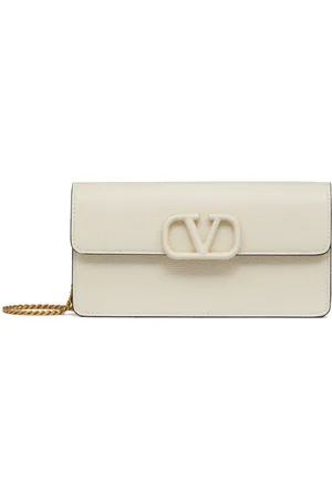 VALENTINO GARAVANI VLogo Signature leather chain wallet