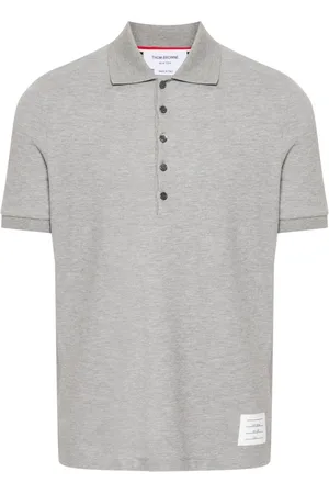 Thom Browne 4-Bar cotton polo shirt