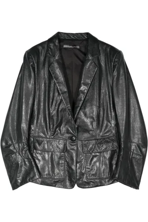 Balenciaga 2020s leather jacket