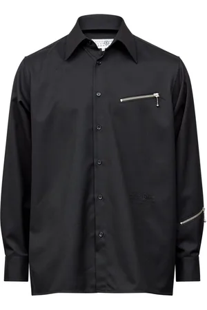 Maison Margiela Zip-detail long-sleeve shirt