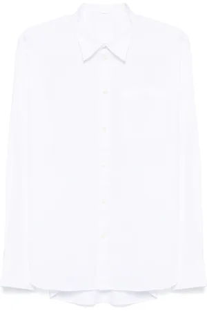 Helmut Lang Logo-rubberised shirt