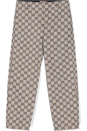 Gucci GG canvas trousers