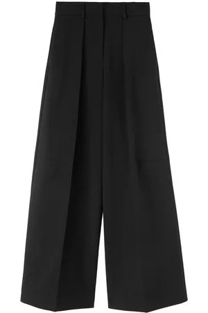 Jil Sander Wide-leg tailored wool trousers