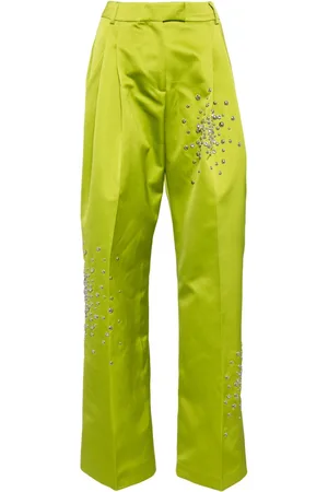 Des Phemmes Rhinestone-embellished trousers