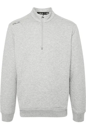 Ralph Lauren Logo-embroidered half-zipped sweatshirt