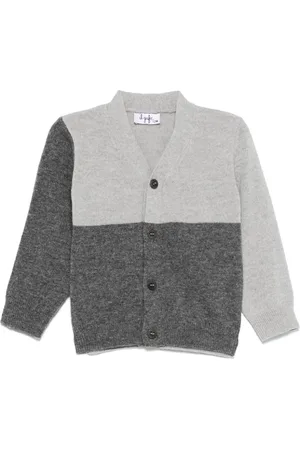 Il gufo Two-tone cardigan
