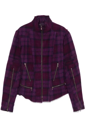 MARC LE BIHAN Plaid jacket