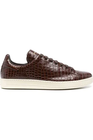 Tom Ford Croc-embossed sneakers
