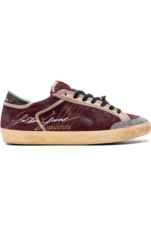 Golden Goose Super-Star Penstar "Wine /Black" sneakers