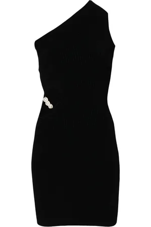 Moschino Faux-pearl detailing dress