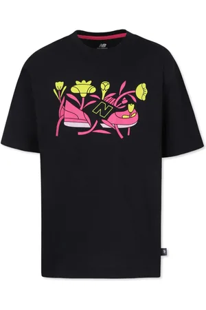 New Balance CDL Floral Shoe-print T-shirt