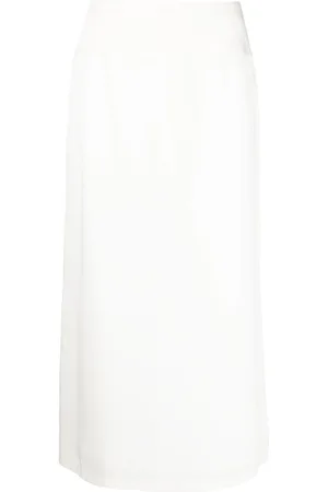 YOHJI YAMAMOTO 2000s high-waist midi skirt