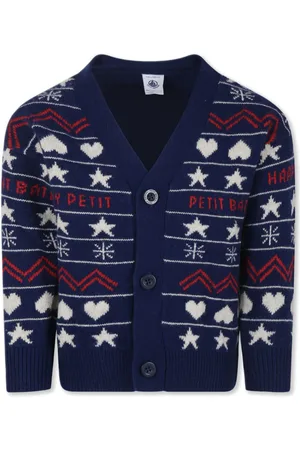 Petit Bateau Jacquard cardigan