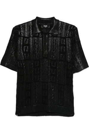 Fendi Knitted polo shirt