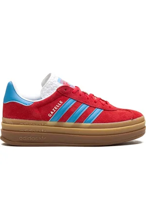 adidas Gazelle Bold "Maroon Gold Metallic" sneakers