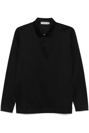 CANALI Lightweight-jersey polo shirt
