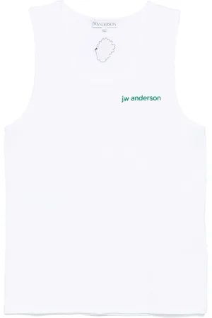 J.W.Anderson Logo-embroidered tank top