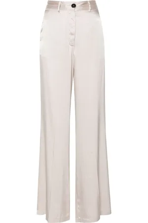 FORTE FORTE Satin palazzo pants