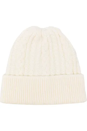 CANALI Cable-knit beanie hat