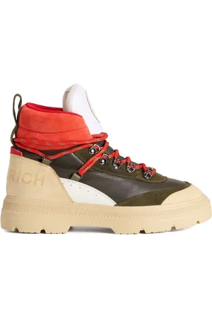 Woolrich Logo-patch military boots
