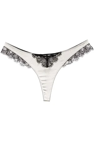 Kiki de Montparnasse Lace Inset thong