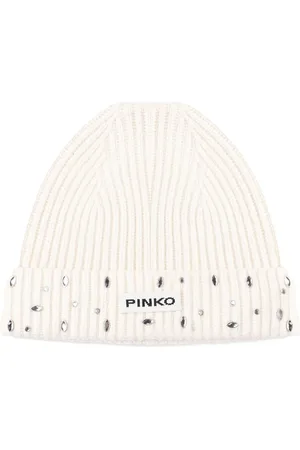 Pinko Logo-patch beanie hat