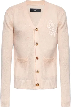 AMIRI Logo-embroidered cardigan