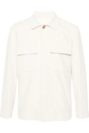 LARDINI Corduroy shirt jacket