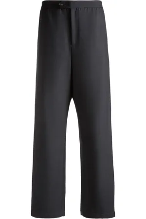 Bally Elasticated-waist straight-leg trousers