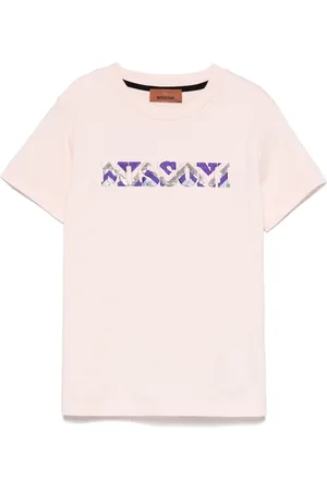 Missoni Logo-embroidered T-shirt