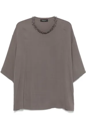 Fabiana Filippi Bead-embellished blouse