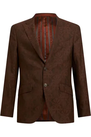 Etro Patterned-jacquard blazer