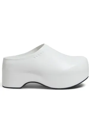 Marni Chunky leather mules