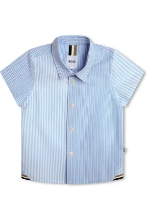 HUGO BOSS Striped cotton shirt